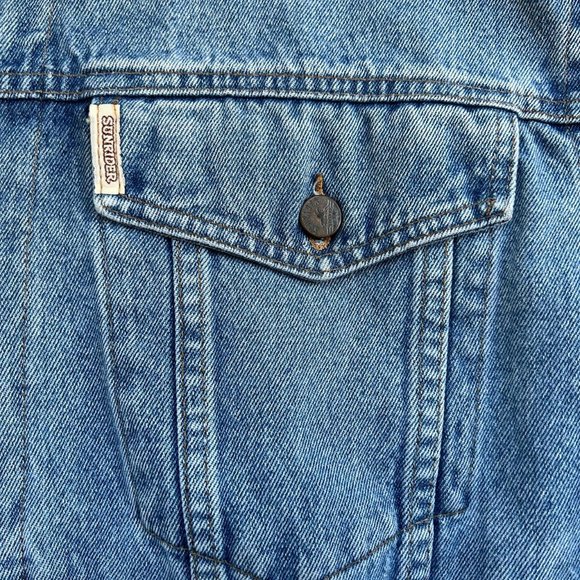 90's Vintage Sunrider Denim Jacket - Picture 4 of 7
